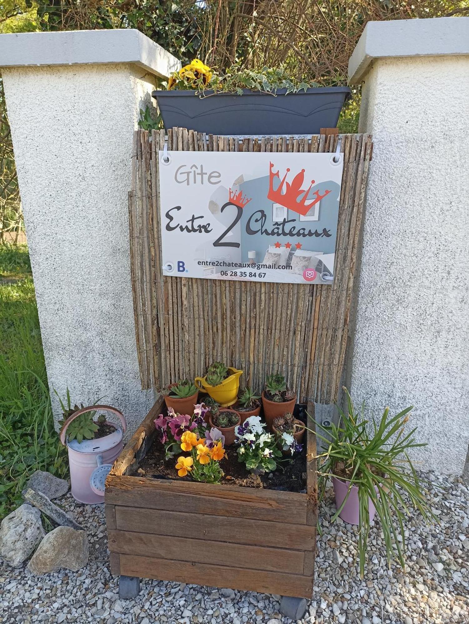 Entre 2 Chateaux Onzain Exterior foto